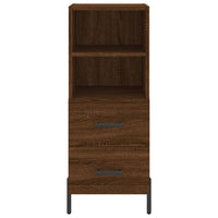 Thumbnail for Highboard Braun Eichen-Optik 34,5x34x180 cm Holzwerkstoff