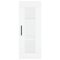 Thumbnail for Highboard Weiß 34,5x34x180 cm Holzwerkstoff