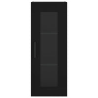 Thumbnail for Highboard Schwarz 34,5x34x180 cm Holzwerkstoff