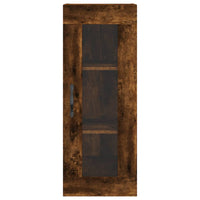Thumbnail for Highboard Räuchereiche 34,5x34x180 cm Holzwerkstoff