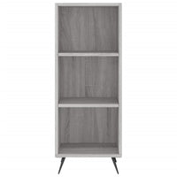 Thumbnail for Highboard Grau Sonoma 34,5x34x180 cm Holzwerkstoff