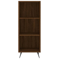 Thumbnail for Highboard Braun Eichen-Optik 34,5x34x180 cm Holzwerkstoff