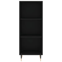 Thumbnail for Highboard Schwarz 34,5x34x180 cm Holzwerkstoff