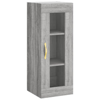 Thumbnail for Highboard Grau Sonoma 34,5x34x180 cm Holzwerkstoff