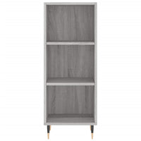 Thumbnail for Highboard Grau Sonoma 34,5x34x180 cm Holzwerkstoff