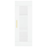 Thumbnail for Highboard Weiß 34,5x34x180 cm Holzwerkstoff