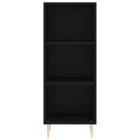 Thumbnail for Highboard Schwarz 34,5x34x180 cm Holzwerkstoff