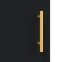 Thumbnail for Highboard Schwarz 34,5x34x180 cm Holzwerkstoff