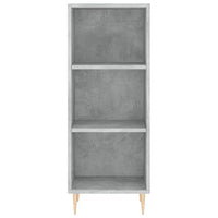 Thumbnail for Highboard Betongrau 34,5x34x180 cm Holzwerkstoff