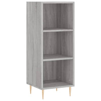Thumbnail for Highboard Grau Sonoma 34,5x34x180 cm Holzwerkstoff