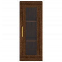 Thumbnail for Highboard Braun Eichen-Optik 34,5x34x180 cm Holzwerkstoff