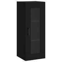 Thumbnail for Highboard Schwarz 34,5x34x180 cm Holzwerkstoff