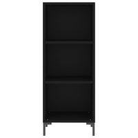 Thumbnail for Highboard Schwarz 34,5x34x180 cm Holzwerkstoff