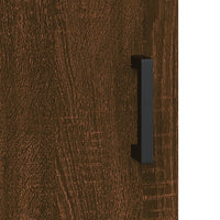 Thumbnail for Highboard Braun Eichen-Optik 34,5x34x180 cm Holzwerkstoff