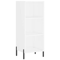 Thumbnail for Highboard Weiß 34,5x34x180 cm Holzwerkstoff