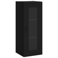Thumbnail for Highboard Schwarz 34,5x34x180 cm Holzwerkstoff