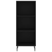 Thumbnail for Highboard Schwarz 34,5x34x180 cm Holzwerkstoff