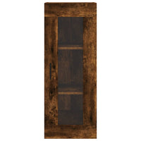Thumbnail for Highboard Räuchereiche 34,5x34x180 cm Holzwerkstoff