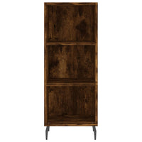 Thumbnail for Highboard Räuchereiche 34,5x34x180 cm Holzwerkstoff