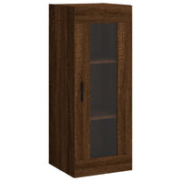 Thumbnail for Highboard Braun Eichen-Optik 34,5x34x180 cm Holzwerkstoff