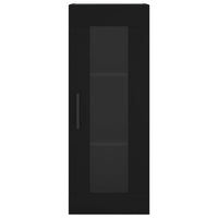 Thumbnail for Highboard Schwarz 34,5x34x180 cm Holzwerkstoff