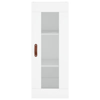 Thumbnail for Highboard Weiß 34,5x34x180 cm Holzwerkstoff