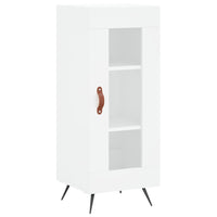 Thumbnail for Highboard Weiß 34,5x34x180 cm Holzwerkstoff