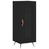 Thumbnail for Highboard Schwarz 34,5x34x180 cm Holzwerkstoff