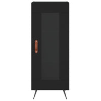 Thumbnail for Highboard Schwarz 34,5x34x180 cm Holzwerkstoff