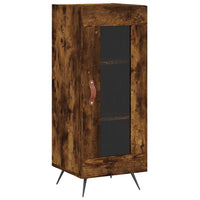 Thumbnail for Highboard Räuchereiche 34,5x34x180 cm Holzwerkstoff