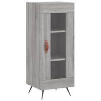 Thumbnail for Highboard Grau Sonoma 34,5x34x180 cm Holzwerkstoff