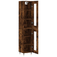 Thumbnail for Highboard Räuchereiche 34,5x34x180 cm Holzwerkstoff