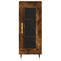 Thumbnail for Highboard Räuchereiche 34,5x34x180 cm Holzwerkstoff
