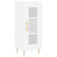 Thumbnail for Highboard Weiß 34,5x34x180 cm Holzwerkstoff