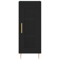 Thumbnail for Highboard Schwarz 34,5x34x180 cm Holzwerkstoff