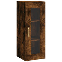 Thumbnail for Highboard Räuchereiche 34,5x34x180 cm Holzwerkstoff
