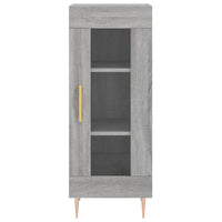 Thumbnail for Highboard Grau Sonoma 34,5x34x180 cm Holzwerkstoff
