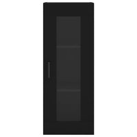 Thumbnail for Highboard Schwarz 34,5x34x180 cm Holzwerkstoff