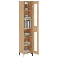Thumbnail for Highboard Sonoma-Eiche 34,5x34x180 cm Holzwerkstoff