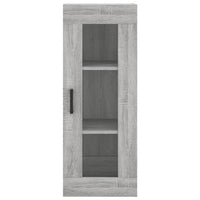 Thumbnail for Highboard Grau Sonoma 34,5x34x180 cm Holzwerkstoff