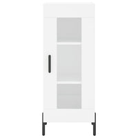 Thumbnail for Highboard Weiß 34,5x34x180 cm Holzwerkstoff