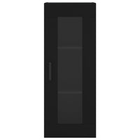 Thumbnail for Highboard Schwarz 34,5x34x180 cm Holzwerkstoff