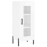 Thumbnail for Highboard Hochglanz-Weiß 34,5x34x180 cm Holzwerkstoff
