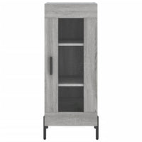 Thumbnail for Highboard Grau Sonoma 34,5x34x180 cm Holzwerkstoff