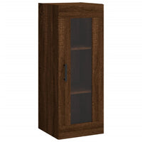 Thumbnail for Highboard Braun Eichen-Optik 34,5x34x180 cm Holzwerkstoff