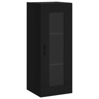 Thumbnail for Highboard Schwarz 34,5x34x180 cm Holzwerkstoff