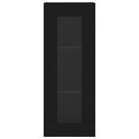 Thumbnail for Highboard Schwarz 34,5x34x180 cm Holzwerkstoff