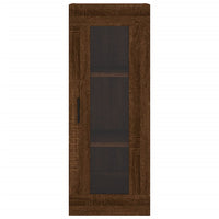 Thumbnail for Highboard Braun Eichen-Optik 34,5x34x180 cm Holzwerkstoff