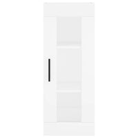 Thumbnail for Highboard Weiß 34,5x34x180 cm Holzwerkstoff