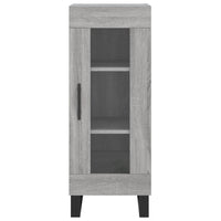 Thumbnail for Highboard Grau Sonoma 34,5x34x180 cm Holzwerkstoff